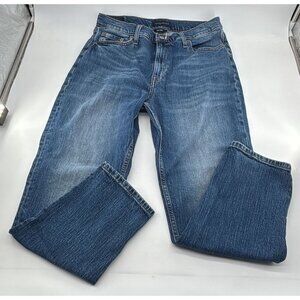 Aeropostale Womens Straight‎ Fit Blue Denim Jeans Size 31